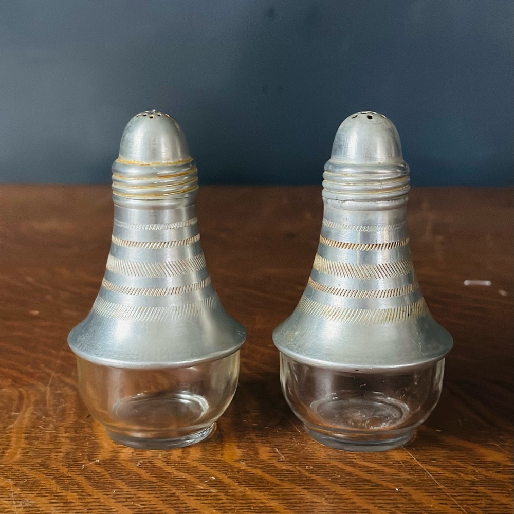 Vintage Midcentury Salt and Pepper Shakers